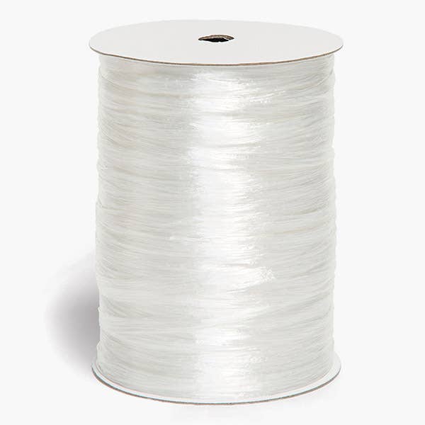 Pearlized Raffia Ribbon: Red Pearlized / 1 Pack / 500 yards