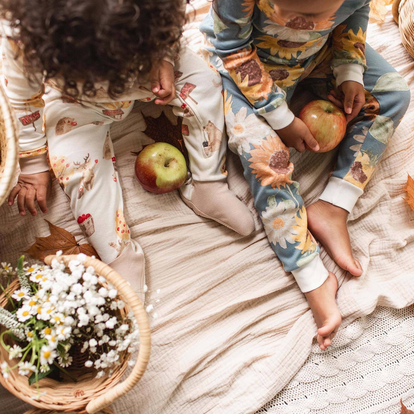 Sunflowers Sleep & Play: Mountain Blue / Preemie