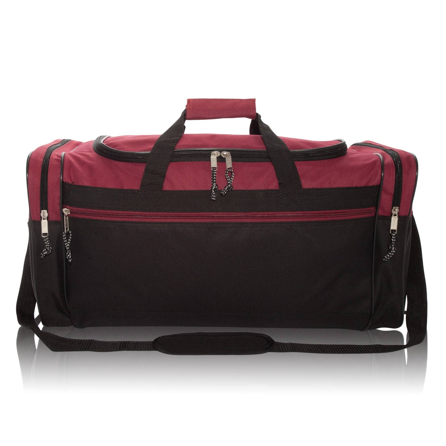 DALIX 25" Extra Large Vacation Travel Duffle Bag: Black