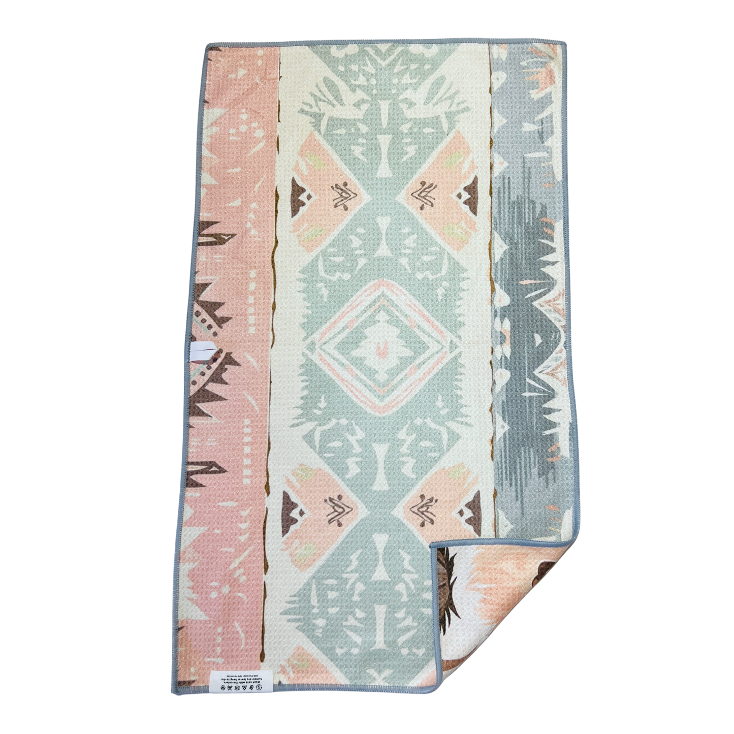 Aztec Herd | Waffle Weave Microfiber Towels Kitchen & Bath: Washcloth