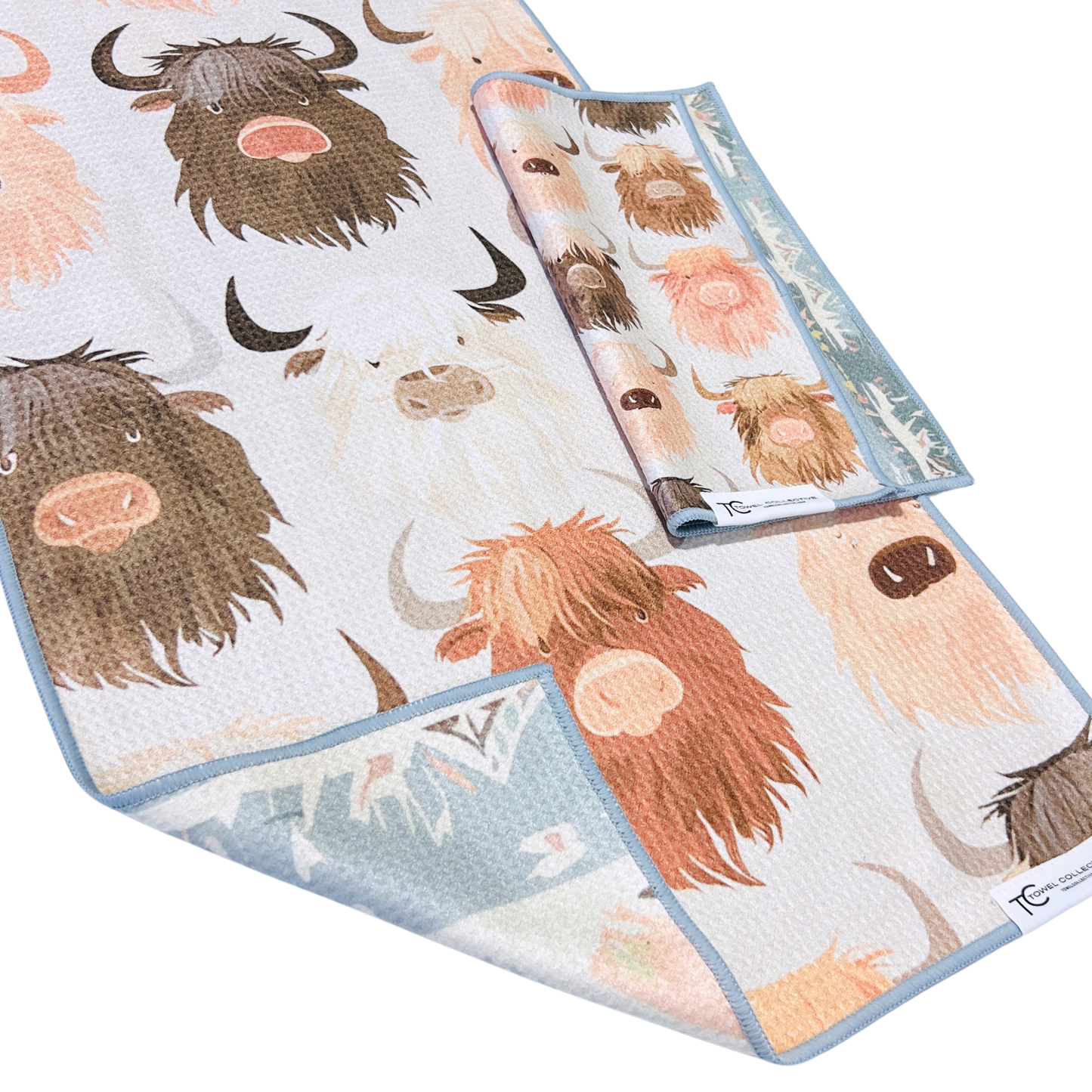 Aztec Herd | Waffle Weave Microfiber Towels Kitchen & Bath: Washcloth