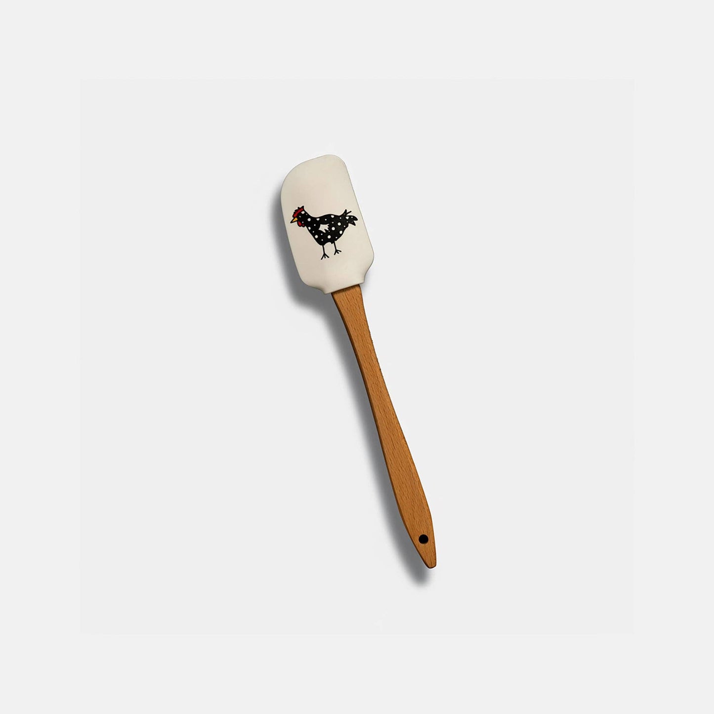 High-Heat Silicone Spatulas: BLUE/CHICKEN