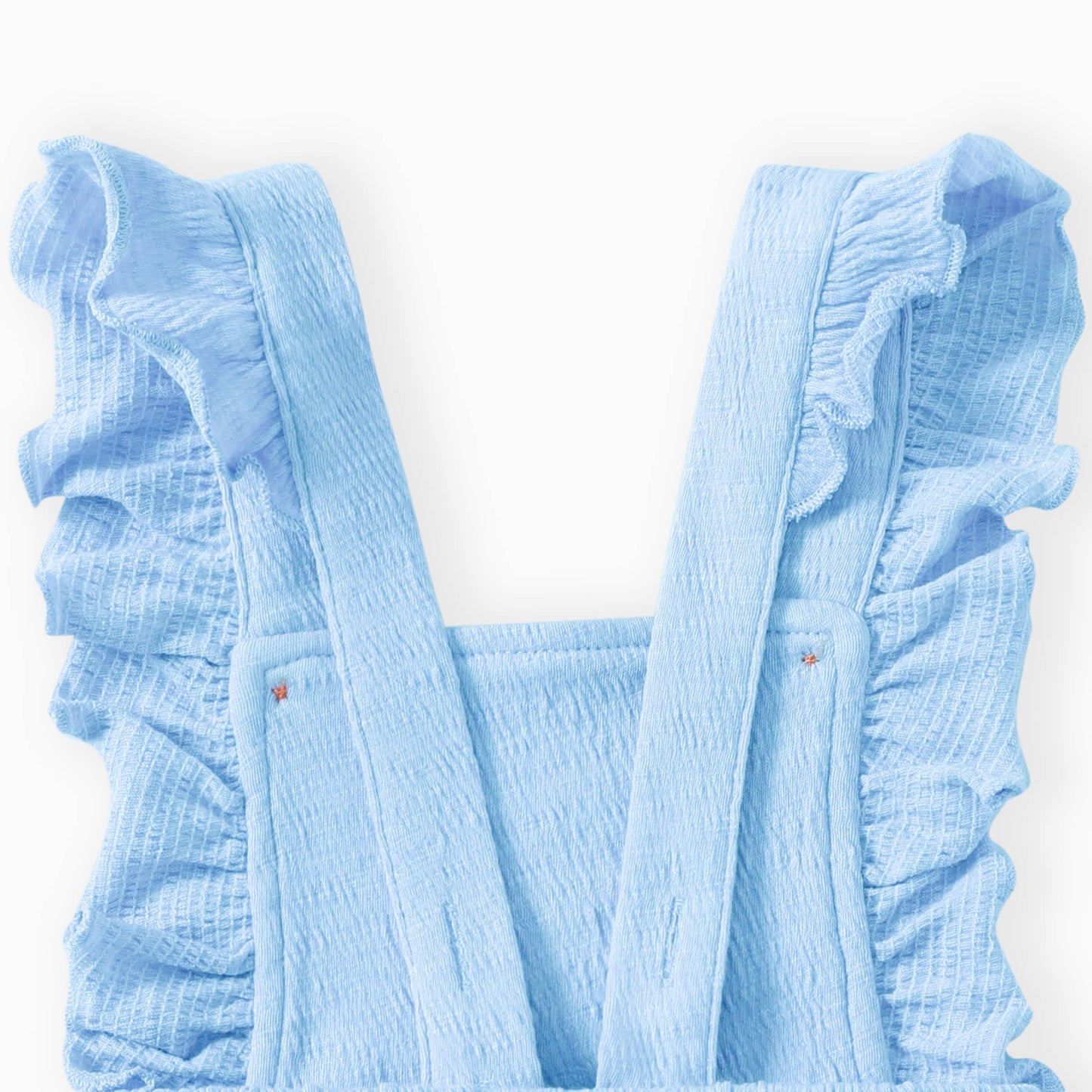 3-Pack Baby Girl Sweet Ruffled Romper: Multi-color / 3-6 Months