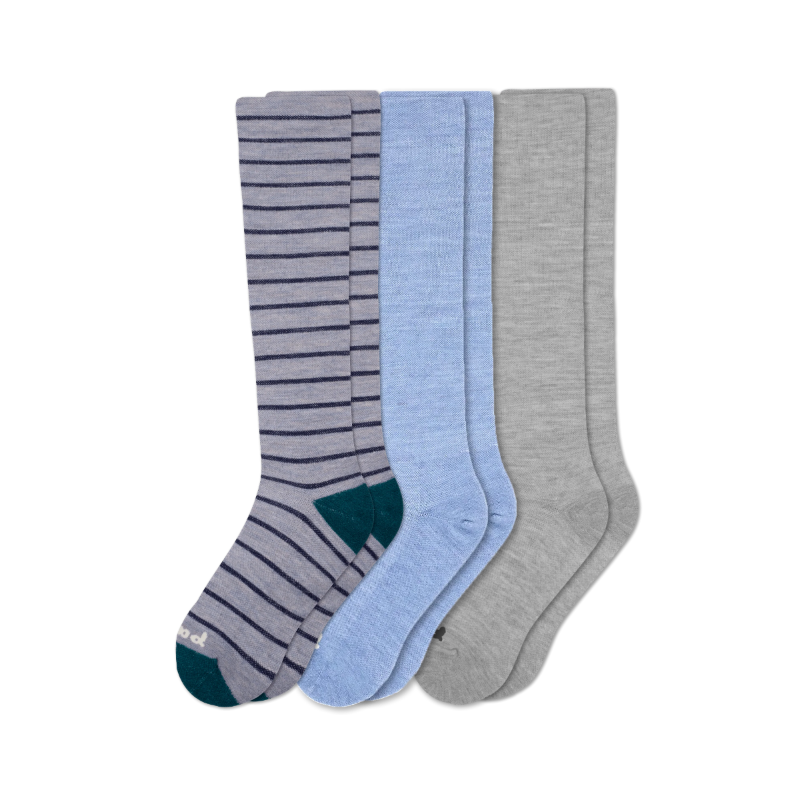 Women's Compression Socks: Medium / Large (US: 8.5 - 11.5+) ~ Assorted colors ~ Sold separately