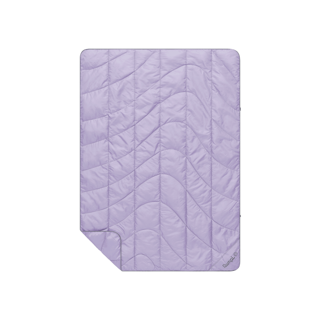 Travel Puffy Blanket - Lavender: Travel