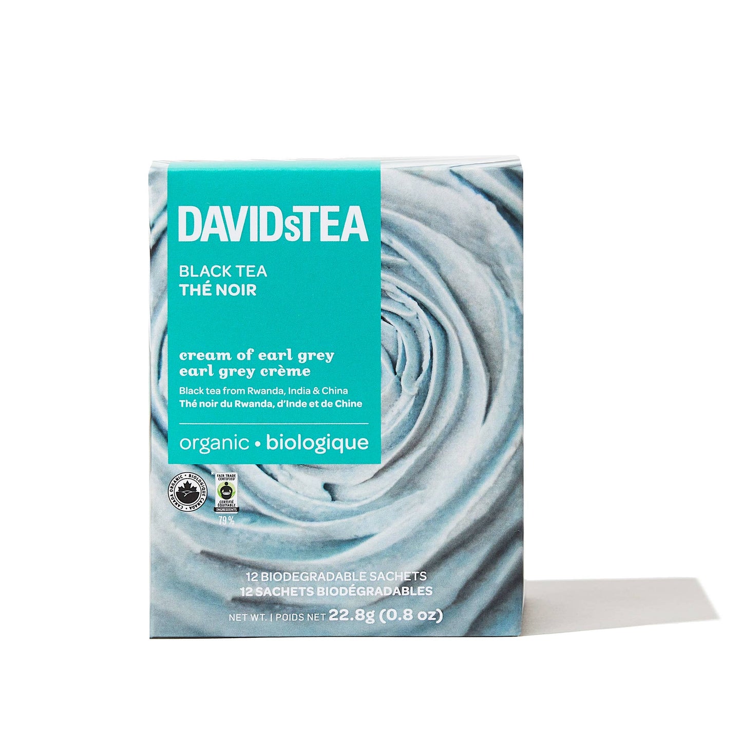Pack of 12 tea bags - Organic Cream of Earl Grey