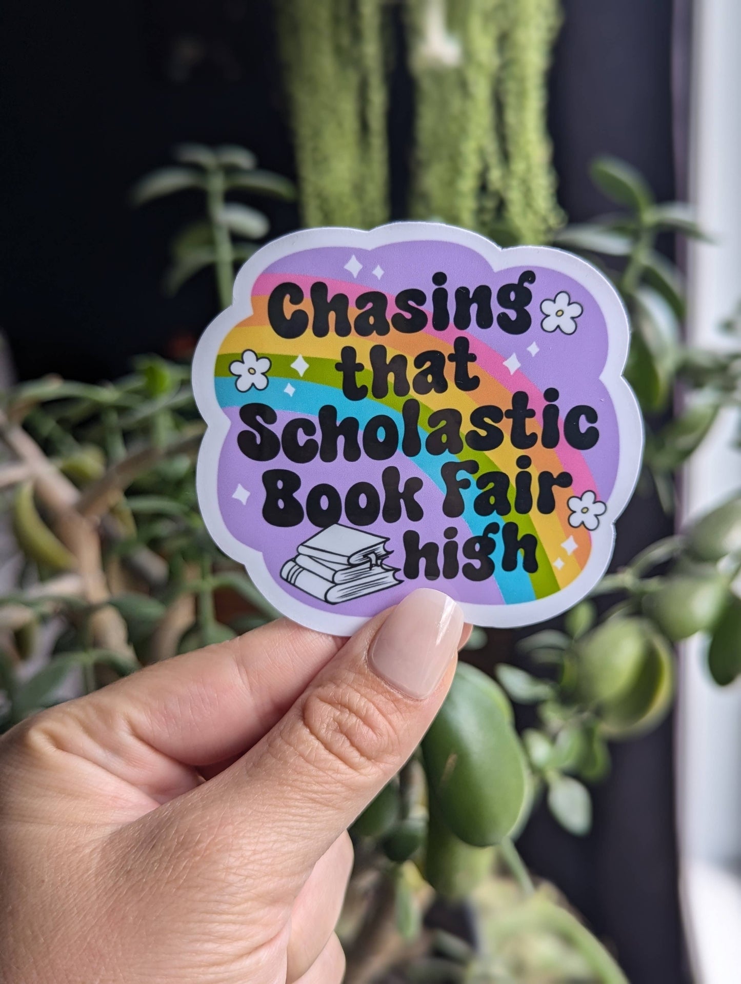 Chasing that scholastic book fair high, nostalgia sticker: Loose