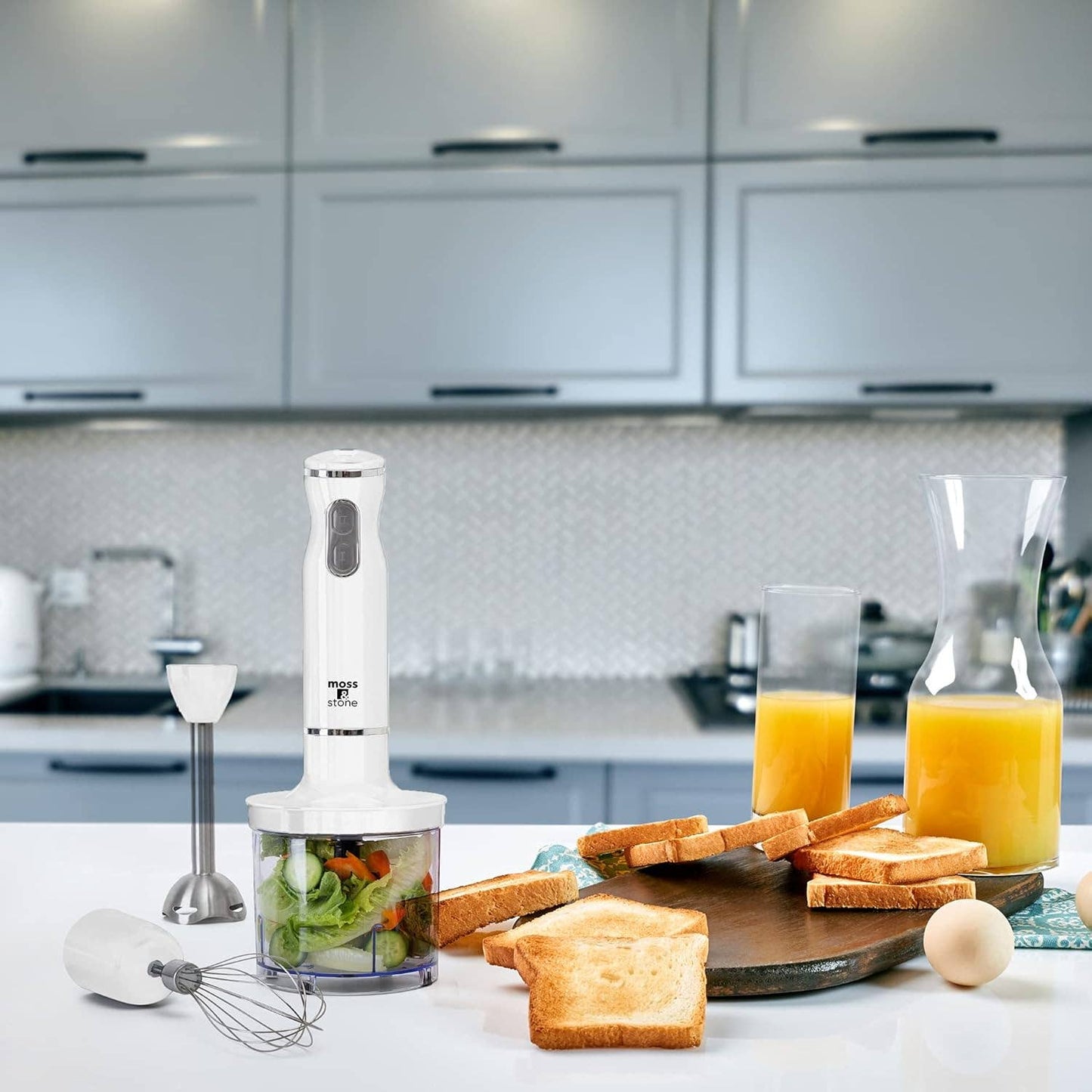 Hand Blender Electric With Add On's - Black