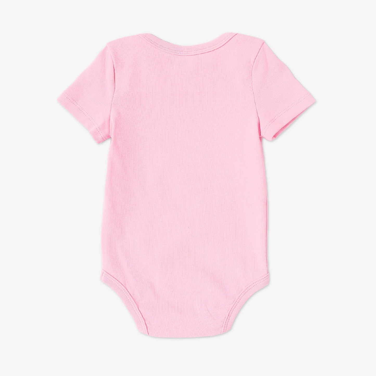 Baby Girl Letter Print Romper: Roseo / 9-12 Months