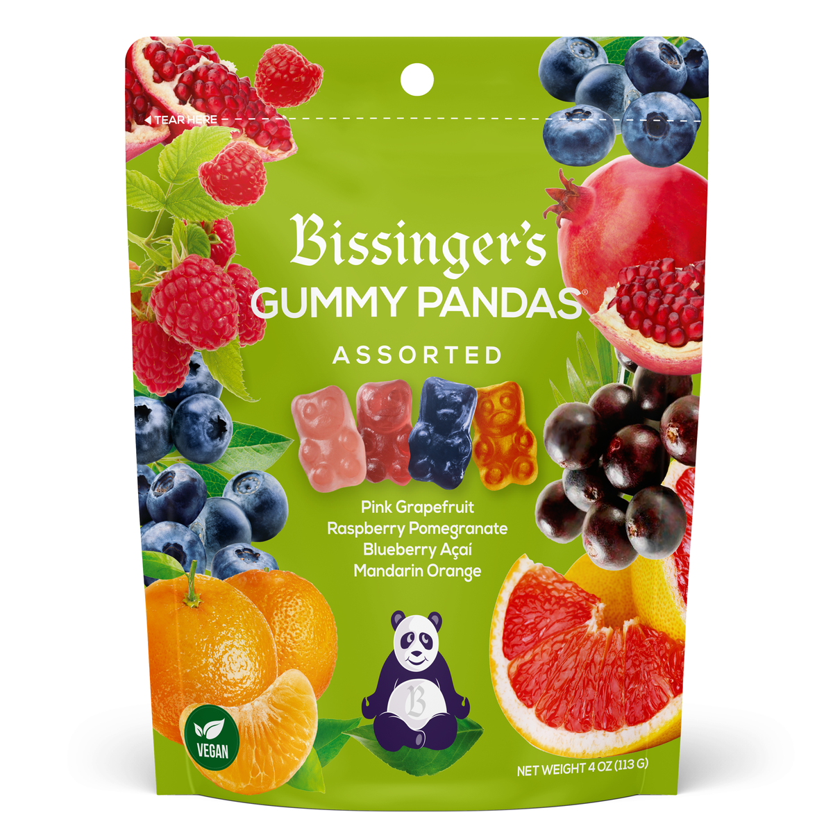Bissinger's Gummy Pandas - 4 OZ