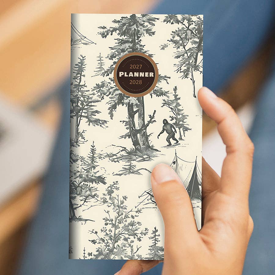 2027-2028 Trail + Timber Small Monthly Pocket Planner