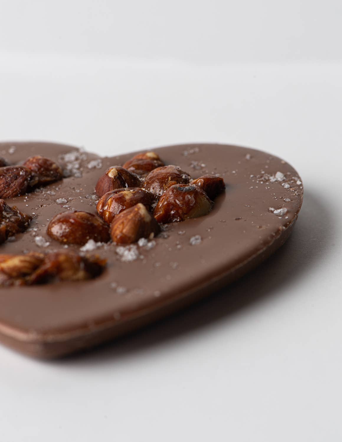 Chocolate Heart's: White Chocolate Pistachio Cranberry