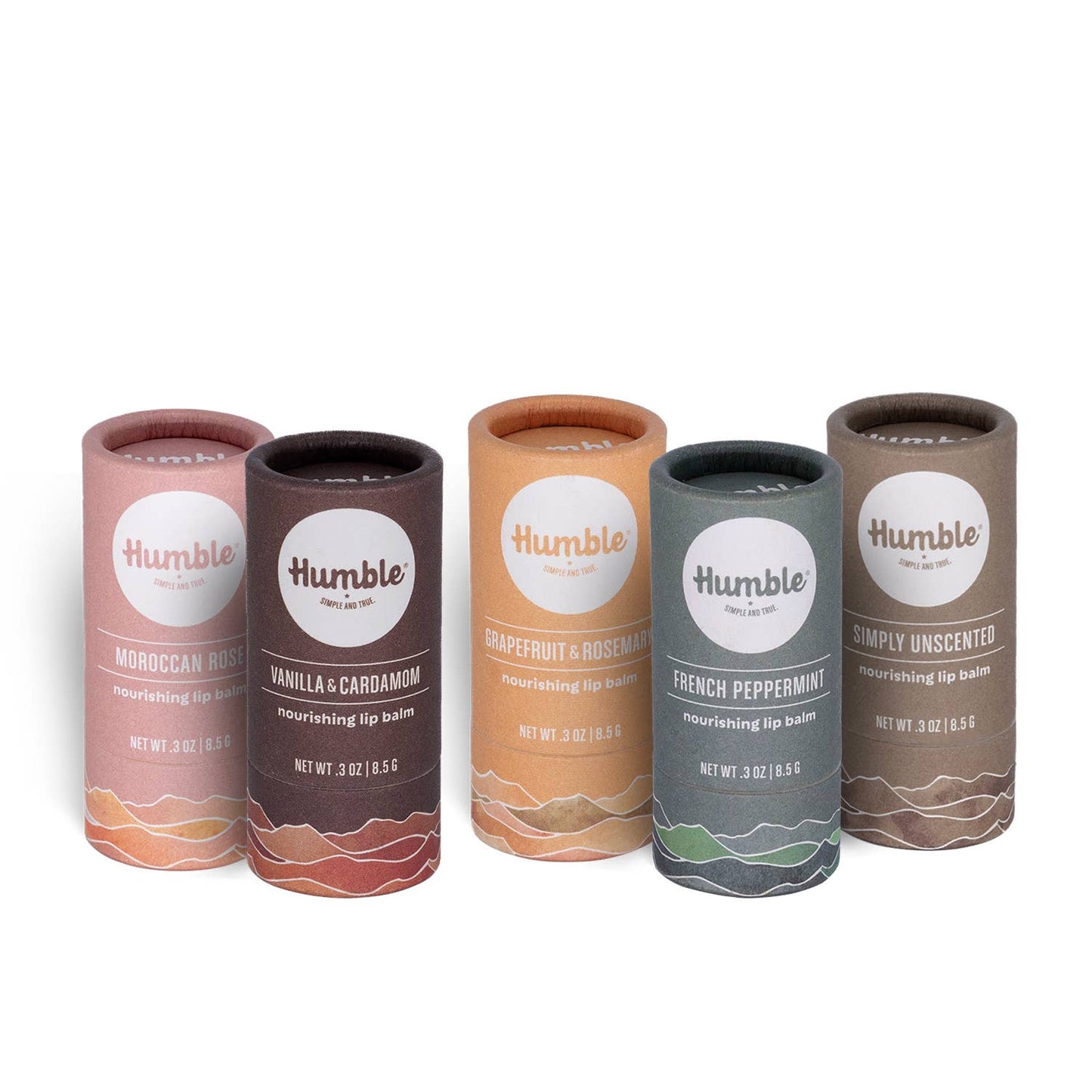 Variety Plastic-Free Lip Balm - Assorted Flavors