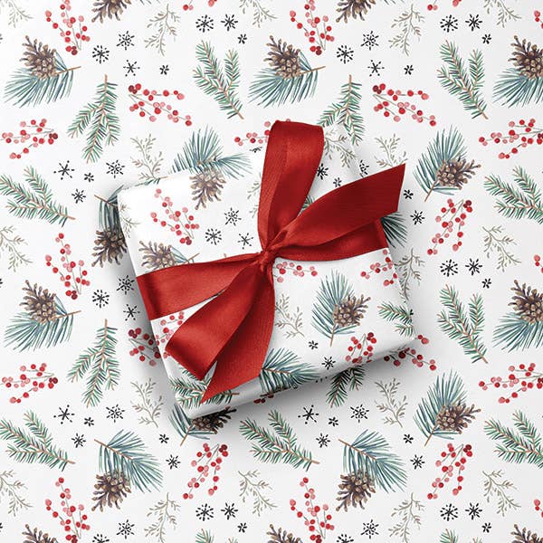 Christmas Gift Wrapping Paper: Nutcracker Dance / 1 Pack / 24"x85'
