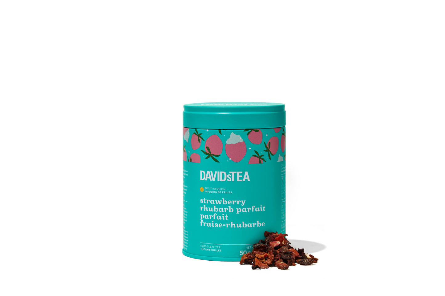 Grocery Loose Leaf Tea Tin - Strawberry Rhubarb Parfait