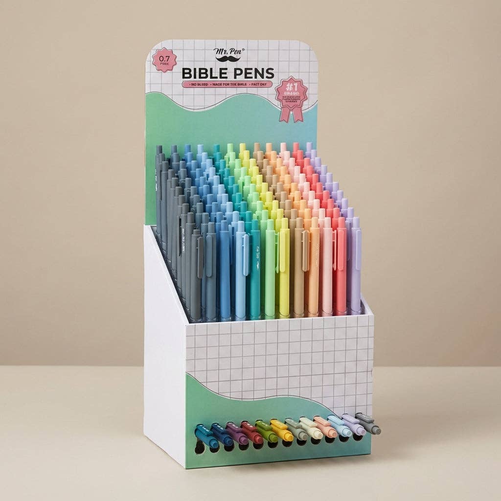 Mr. Pen Bible Pen Retail Display: Display Only
