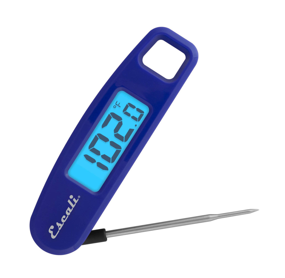 Escali Compact Folding Digital Thermometer: Black