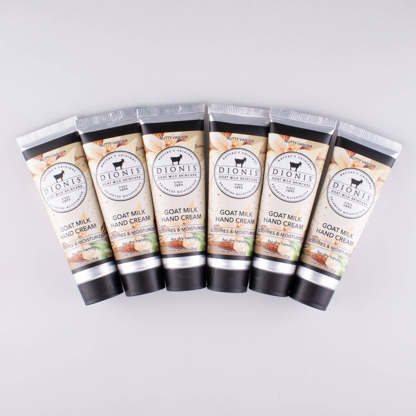 Nutty Vanilla Goat Milk Hand Cream, 1 OZ