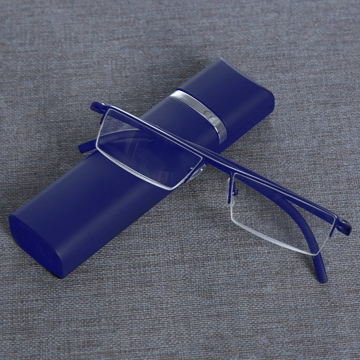 Cheats Readers With Flip Top Case: Navy / 3