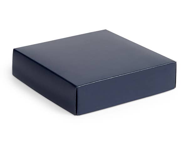 Gift & Gourmet Boxes: Matte Navy / 25 Pack / 10x10x5.5" Base Only