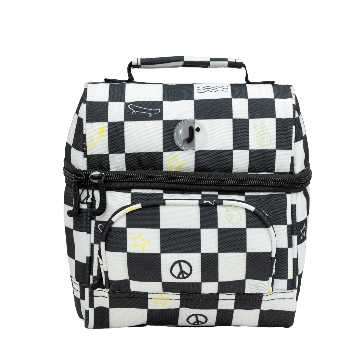 J World Womens Corey Insulated Lunch Bag: BLOCK NAVY