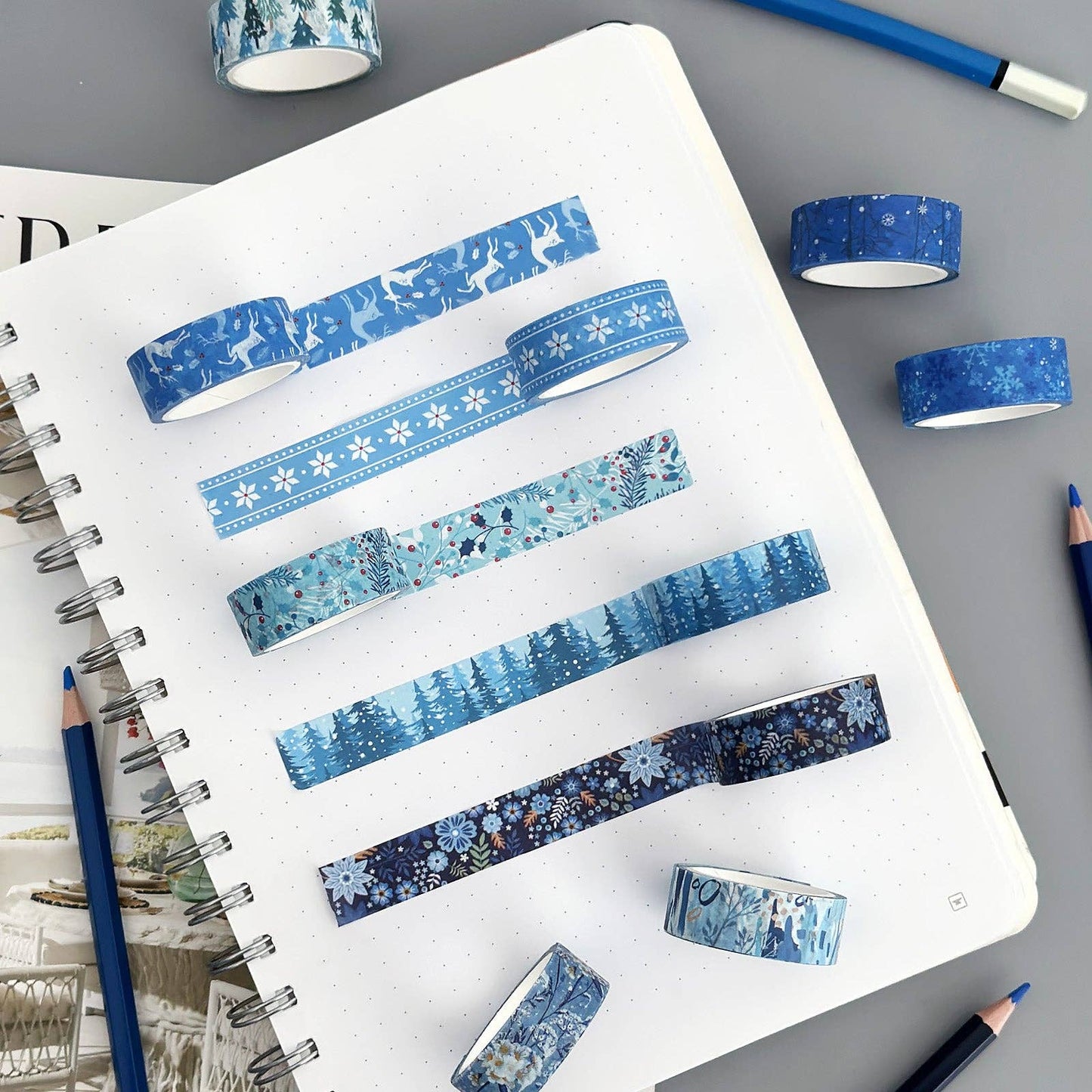 Wrapables Winter Season Washi for Arts & Crafts