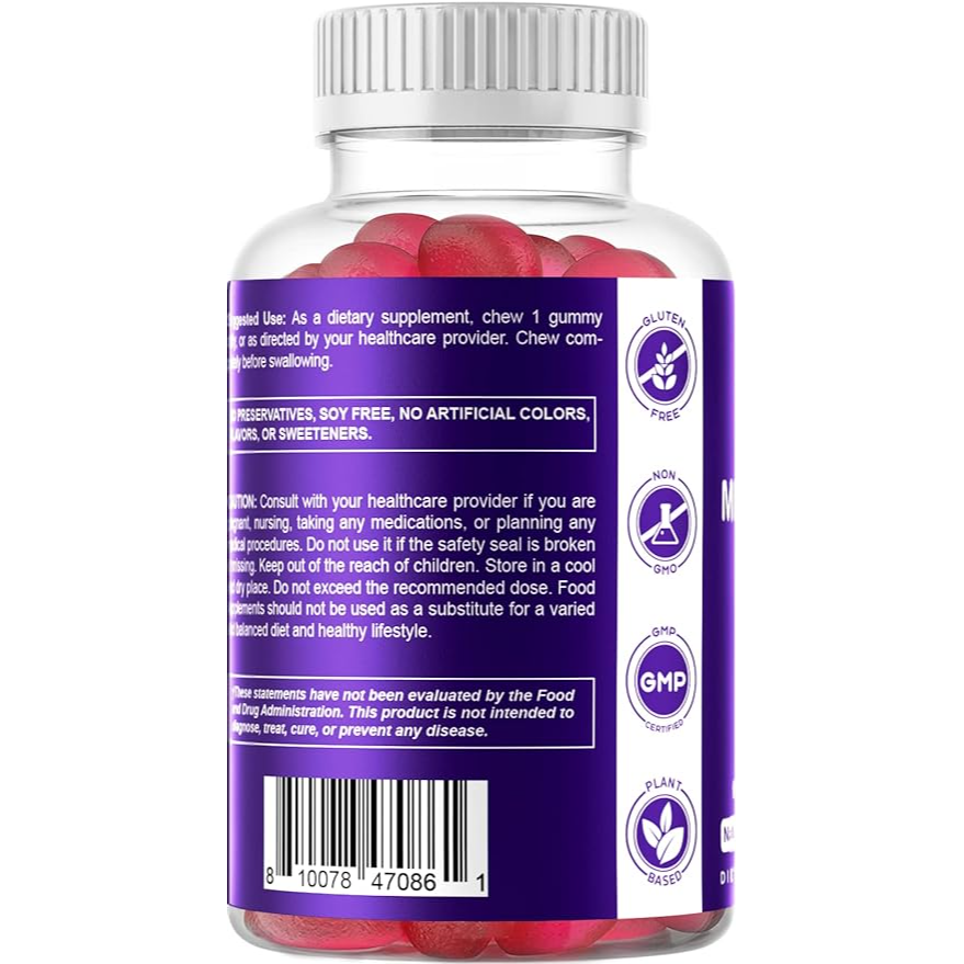 Vitamatic Melatonin 10mg | 60 Vegan Gummies