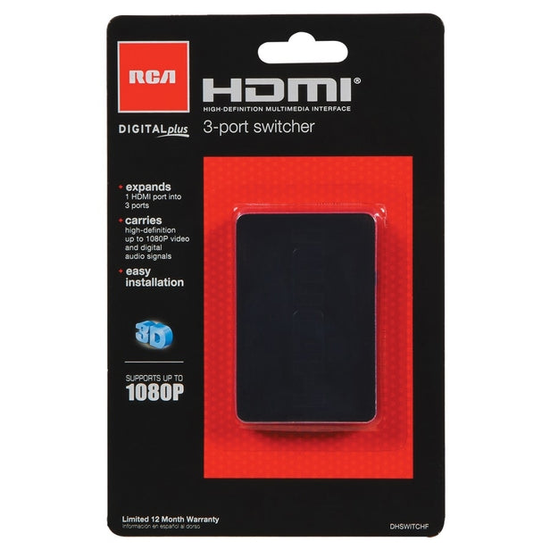 SWITCHER 3-PORT HDMI