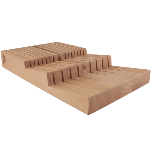 DM0856 In-Drawer Bamboo Knife Tray - 15 Slot