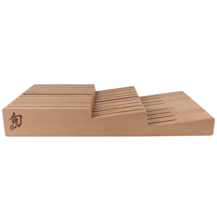 DM0856 In-Drawer Bamboo Knife Tray - 15 Slot