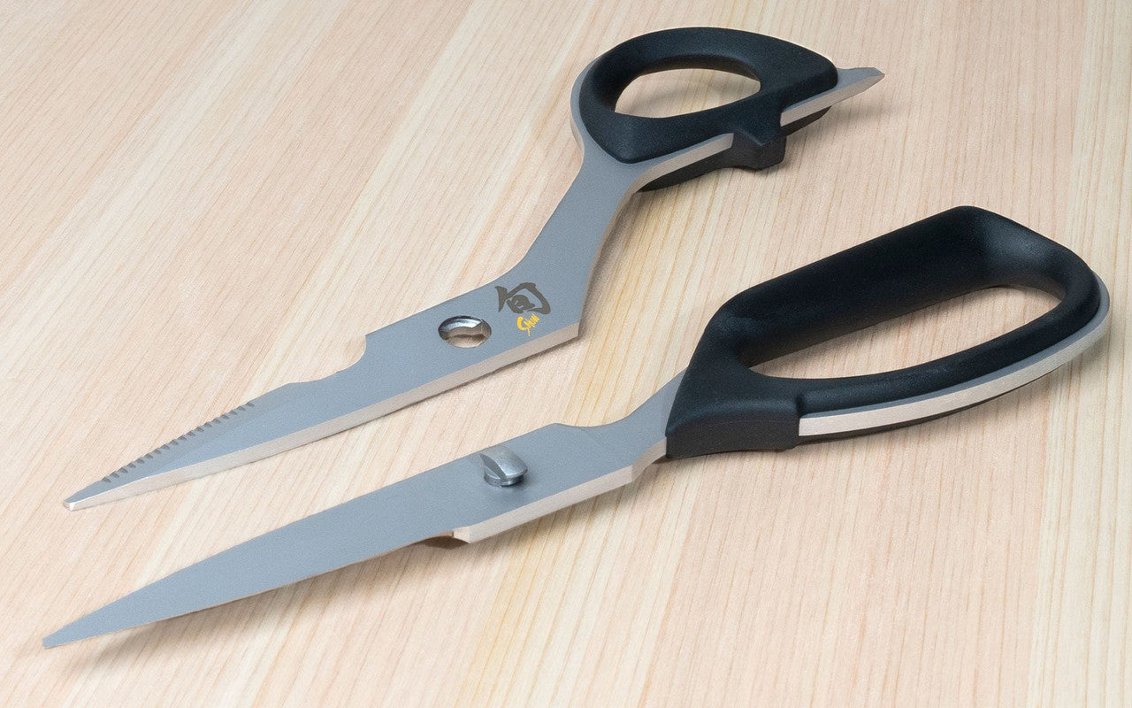 Pull Apart Kitchen Shears with Bone Notch