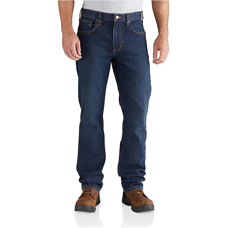 102804 498 Relaxed Fit Rugged Flex Straight Jean