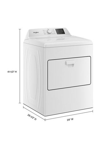 WED4307SW 7cu ft Electric Dryer