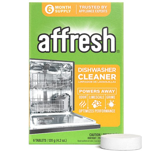 W10549851 Affresh Dishwasher Cleaner Tablets - 6 Count