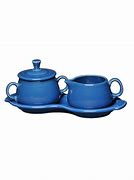 Fiesta Sugar & Cream Tray Set - Lapis