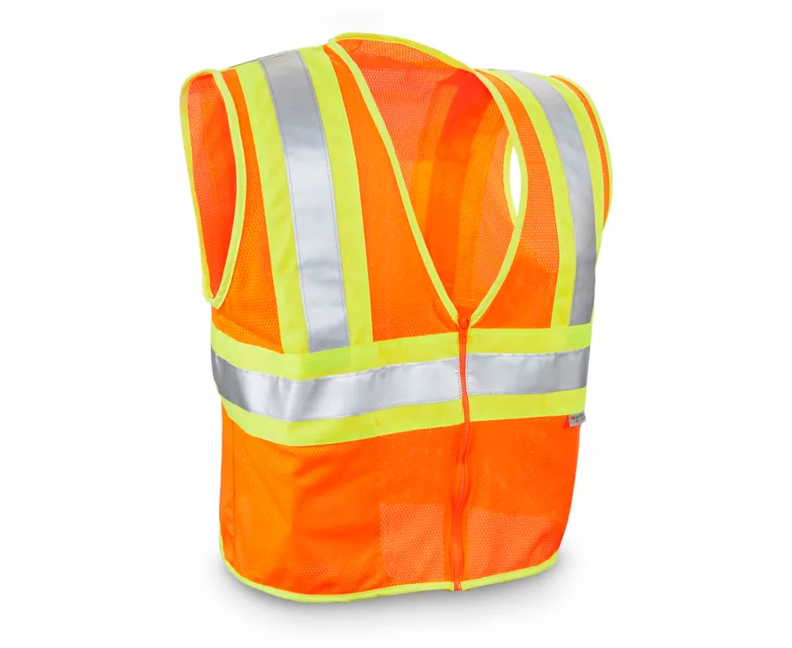 Class 2 Type R DieHard Deluxe High Visibility Safety Vest - Assorted