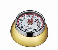 Kitchen Timer - Retro Brass