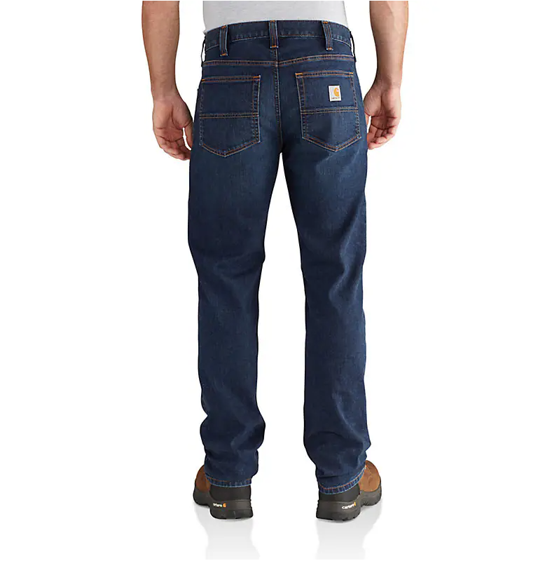 102804 498 Relaxed Fit Rugged Flex Straight Jean