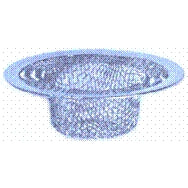 STRAINER SS MESH BATHTUB