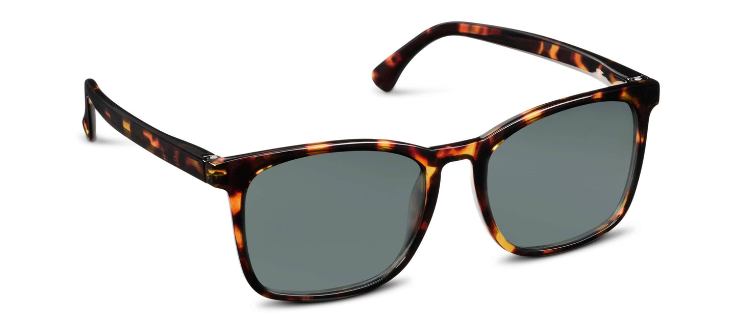 Mateo (Sunglasses): Tortoise / No Correction / None