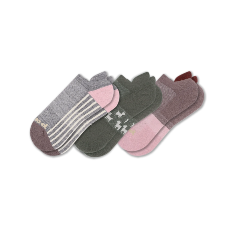 Women's Low Cut Pacas Socks: Small / Medium (US: 5 - 8) ~ Assorted Colors