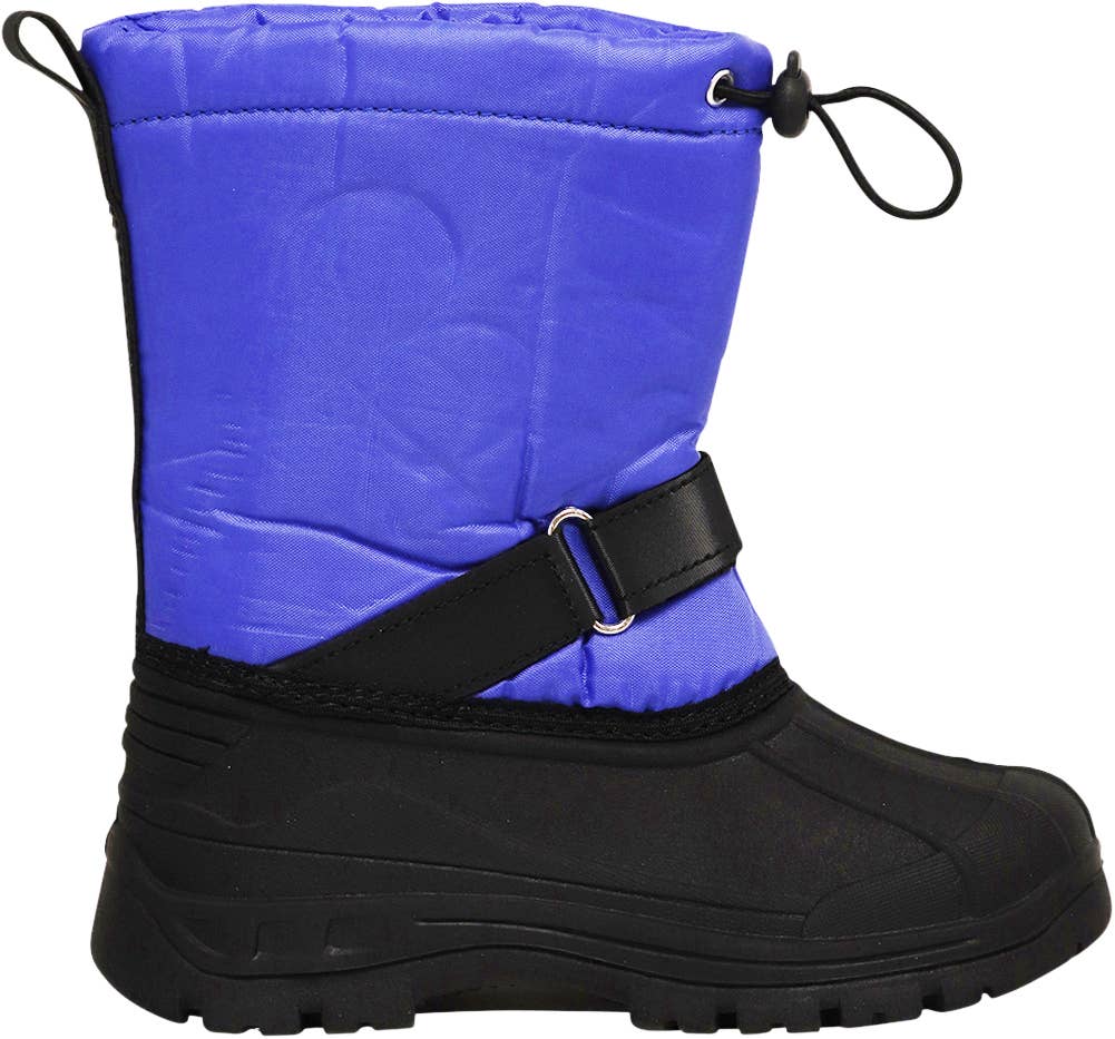 Norty Lightweight Fleece Lined Snow Boots for Toddler Boy's: 6 Toddler