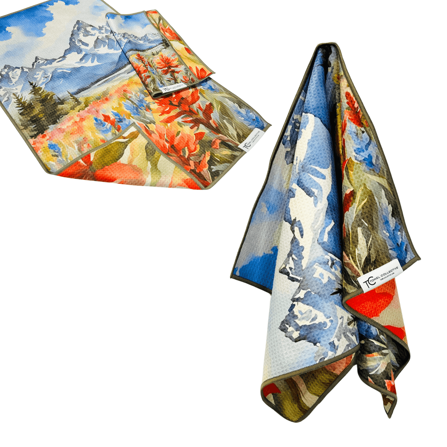 Grand Paintbrush | Waffle Weave Microfiber Towels Kitchen & Bath: Hand Towel