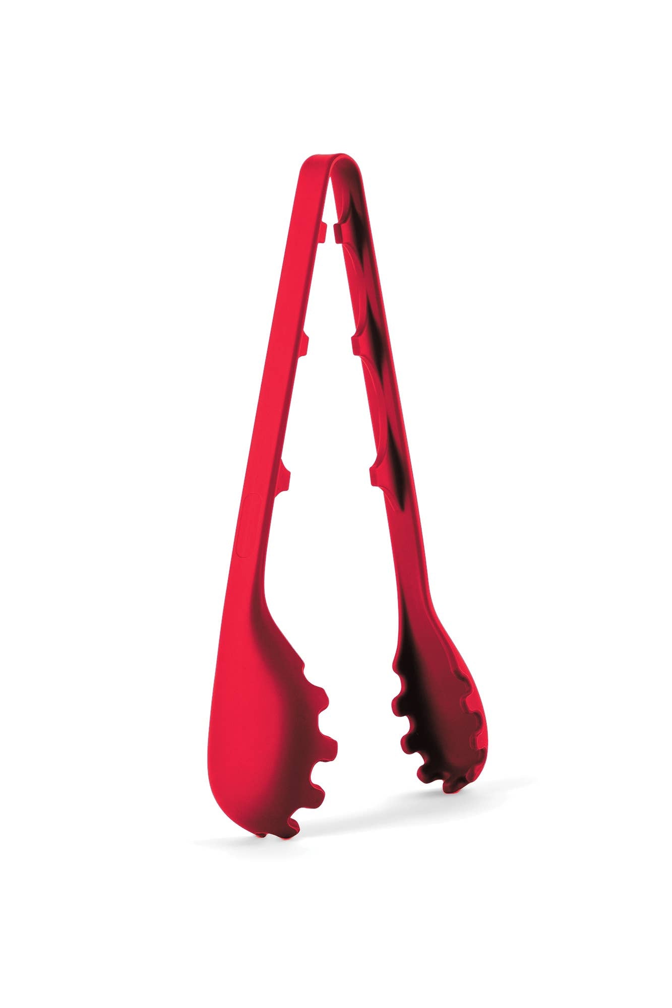 Fox Run 2 in 1 Pasta Serving Tongs, Portion Utensil, 12.25"