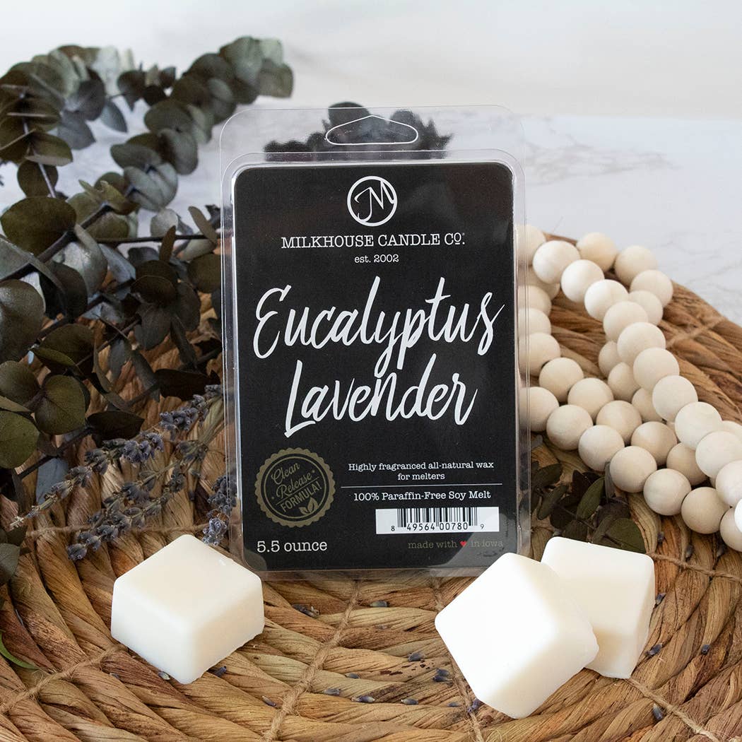 5 oz Scented Soy Wax Melts: Eucalyptus Lavender