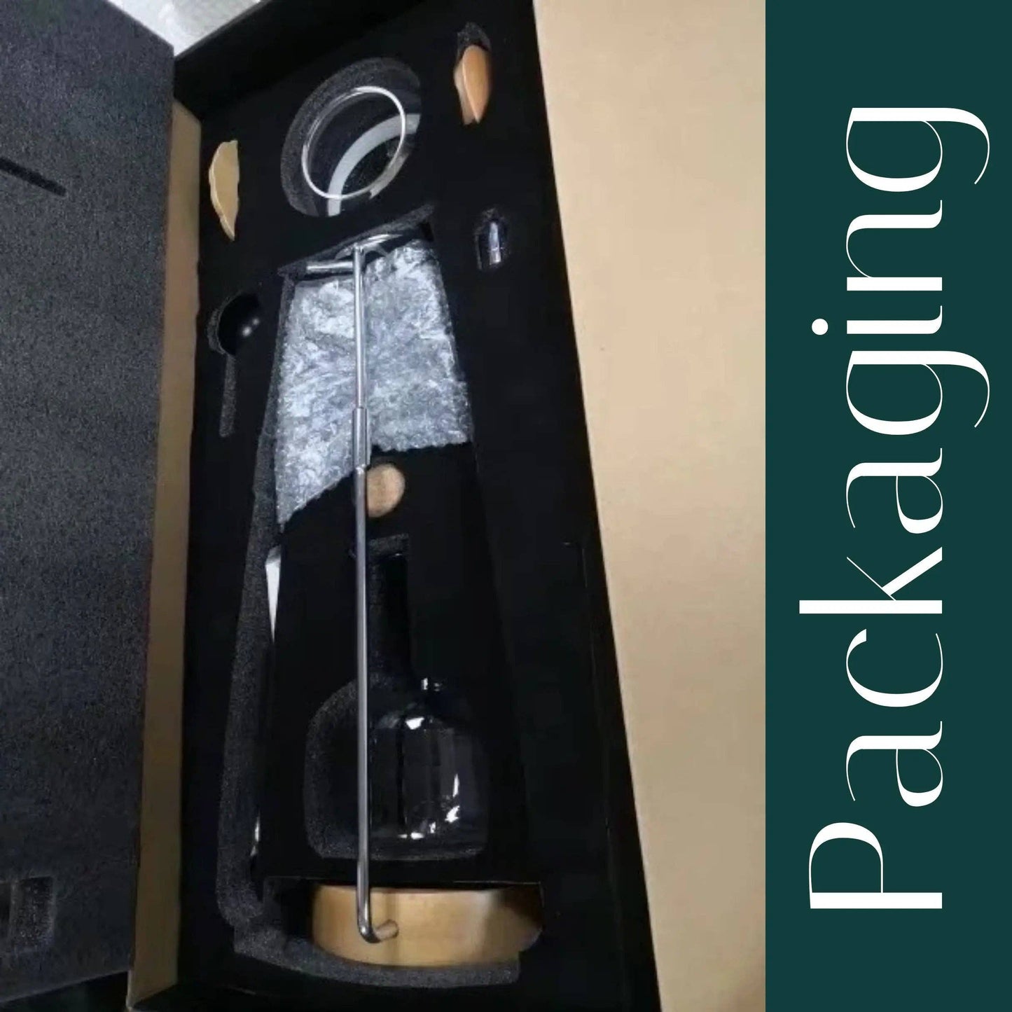 Cold Brew Drip Coffee Tower | Chemistry Inspired Café: Silver