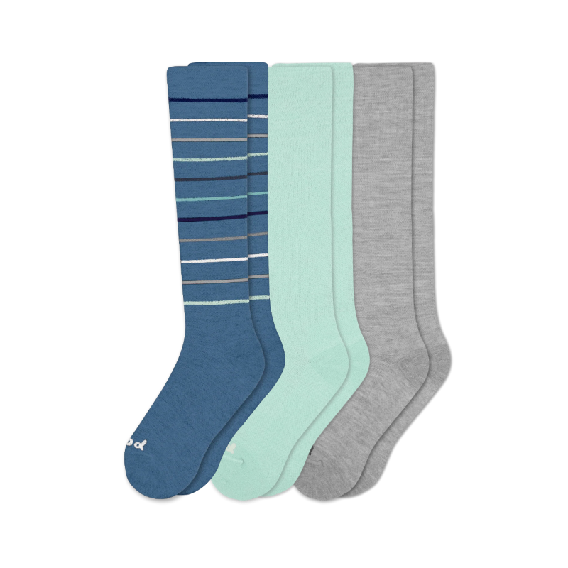 Women's Compression Socks: Medium / Large (US: 8.5 - 11.5+) ~ Assorted colors ~ Sold separately