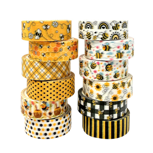 Wrapables Yellow Bees Washi Tape