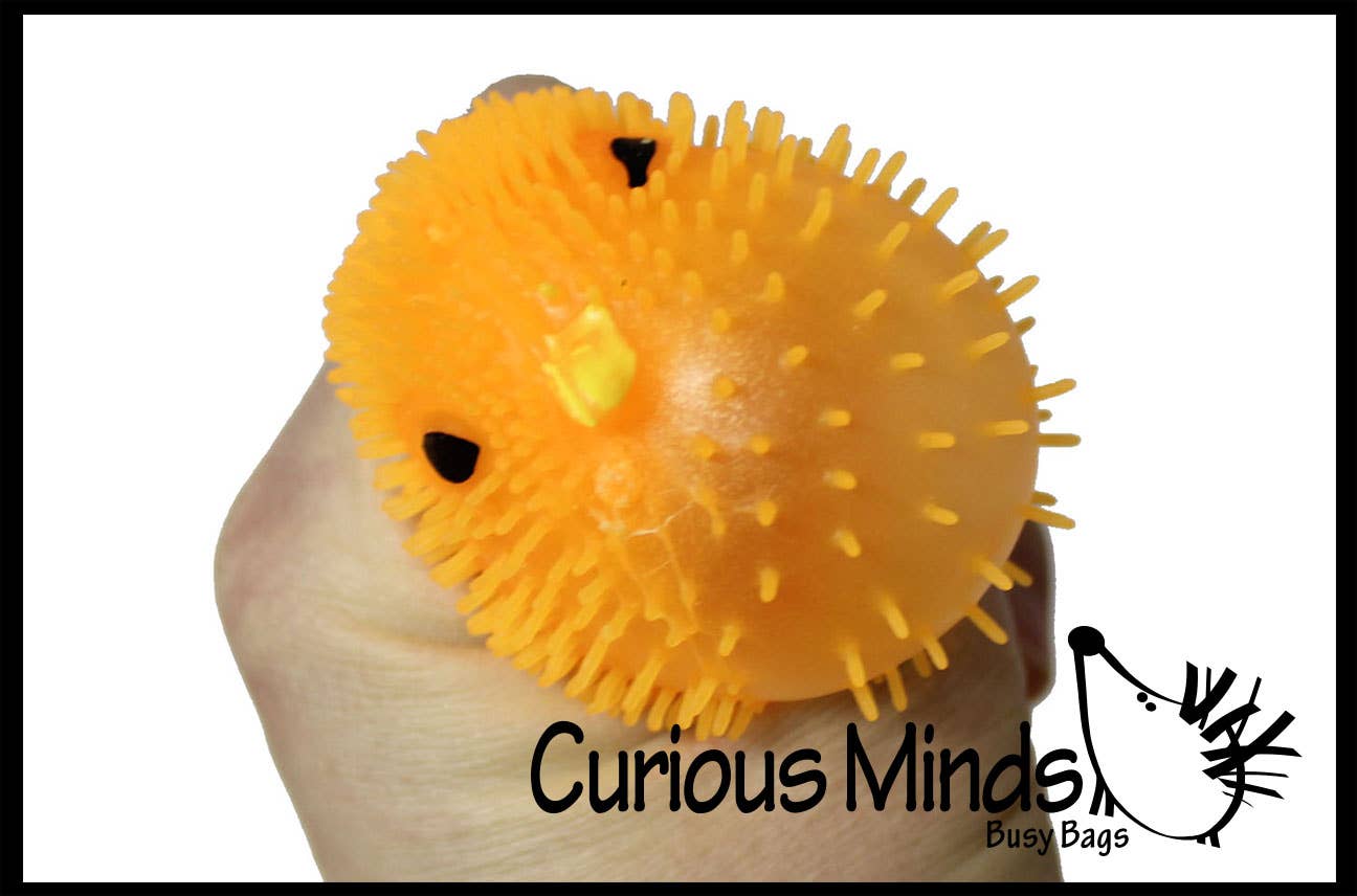 1 Puffer Chicks - Small Novelty Toy - Party Favors - Easter