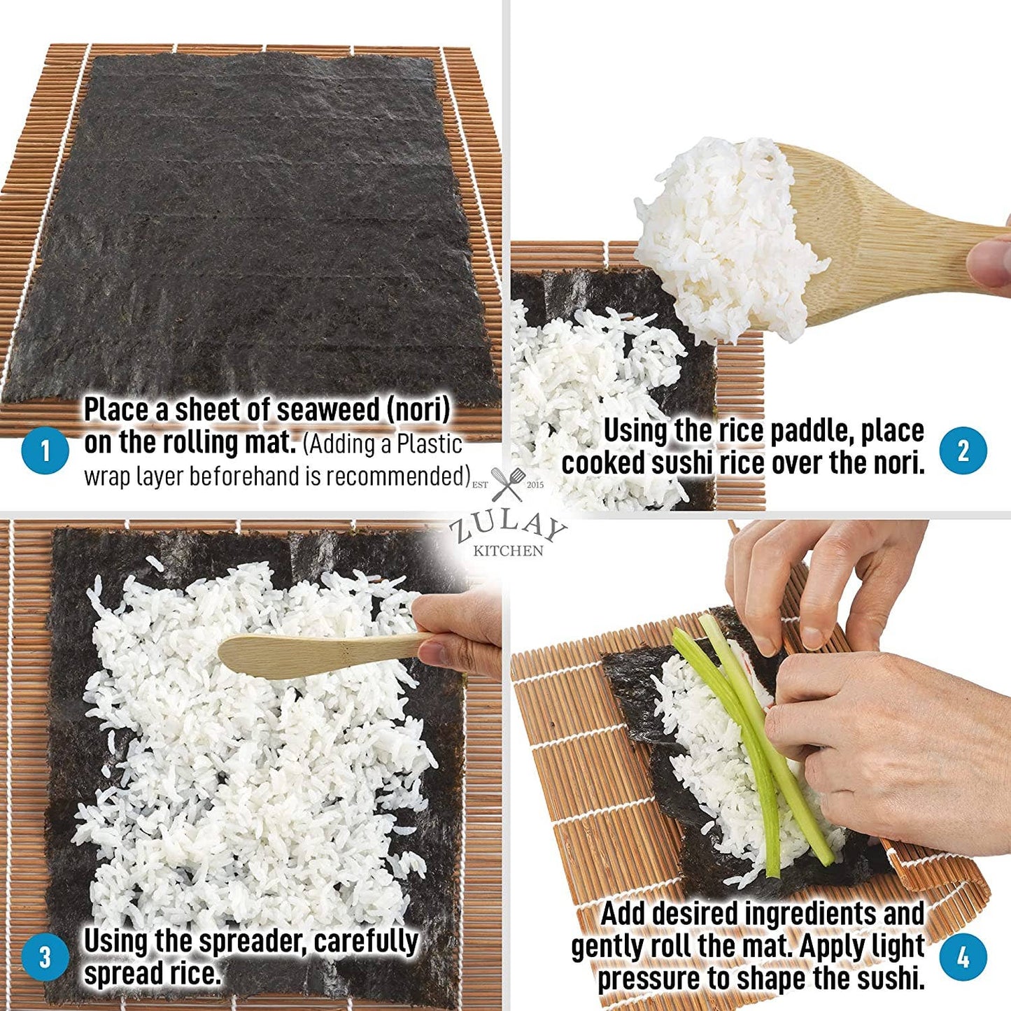 Sushi Making Kit for Beginners - DIY Sushi Maker Set
